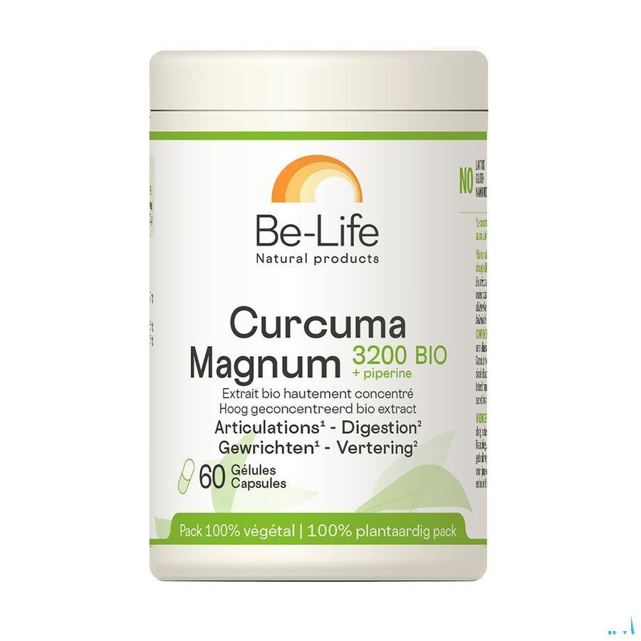 Curcuma Magnum 3200 Be Life Bio Pot Capsule 60  -  Be-Life