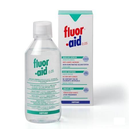 Fluor Aid 0,05% Mondspoelmiddel 500 ml 3104  -  Dentaid