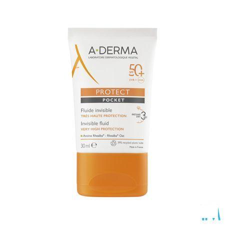 Aderma Protect Pocket Fluide Onzichtbare Ip50 + 30 ml  -  Aderma