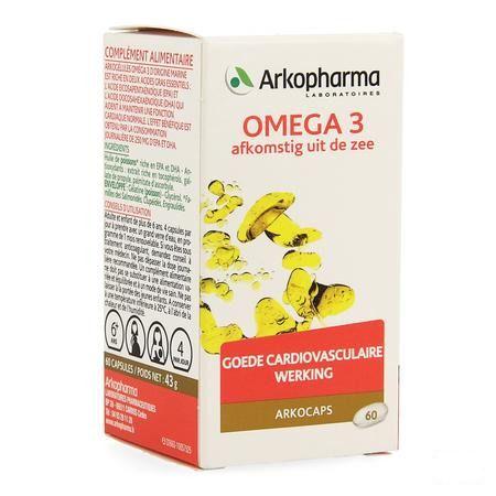 Arkocaps Omega 3 Uit De Zee 60 643668  -  Arkopharma