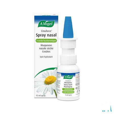 Vogel Cinuforce Neusspray Droog Slijmvlies 15 ml  -  A.vogel