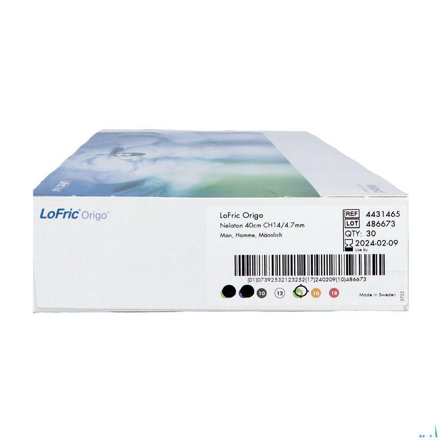 Lofric Origo Nelaton Pobe + Zoutopl. CH14 40cm 30