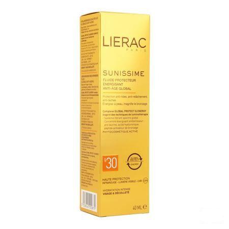 Lierac Sunissime Fluide Visage Ip30 Prot.ener 40 ml