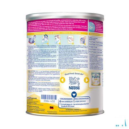 Nan Ha 1 Lait Poudre 800 gr  -  Nestle