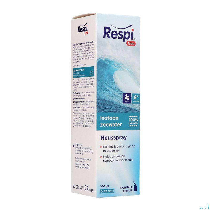 Respi Free Isotonic Family Spray 100 ml 
