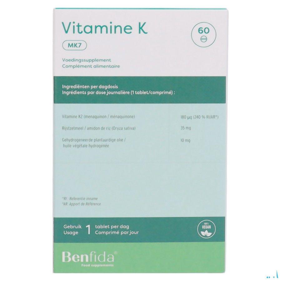 Benfida Vitamine K2 Comp 60