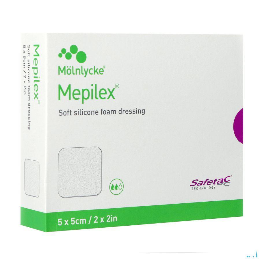Mepilex 5x5cm 5  -  Molnlycke Healthcare