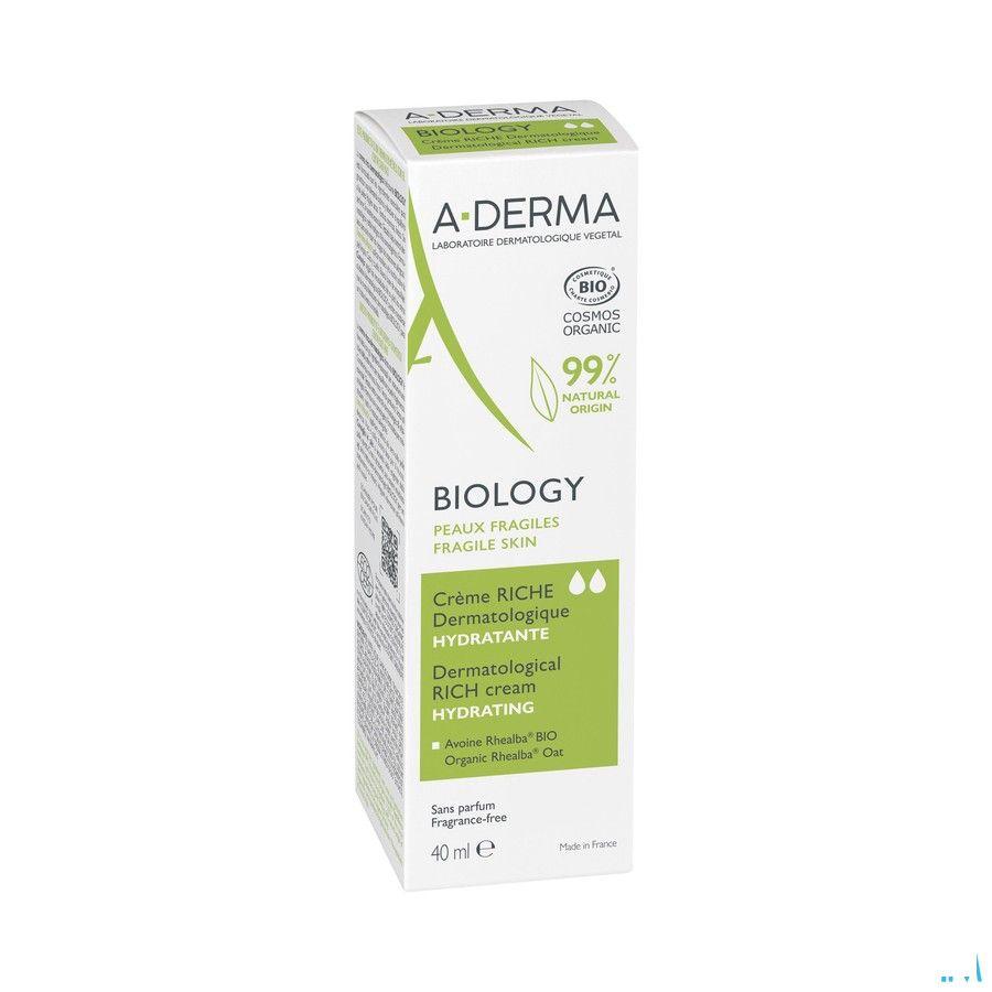 Aderma Biology Creme Riche Dermatologique 40 ml  -  Aderma