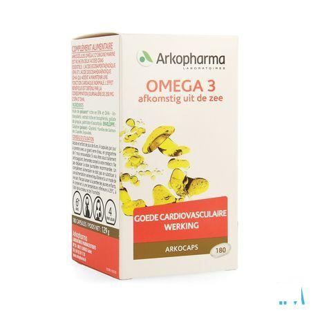Arkogelules Omega 3 Origine Marine 180  -  Arkopharma