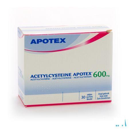 Acetylcysteine Apotex Zakjes 30 X 600 mg