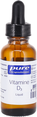 Pure Encapsulations Vitamine D3 Liquid 22,5 ml  -  Nestle