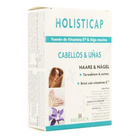 Holisticap Verzorging Haar-nagel Capsule 60 Holistica  -  Bioholistic Diffusion