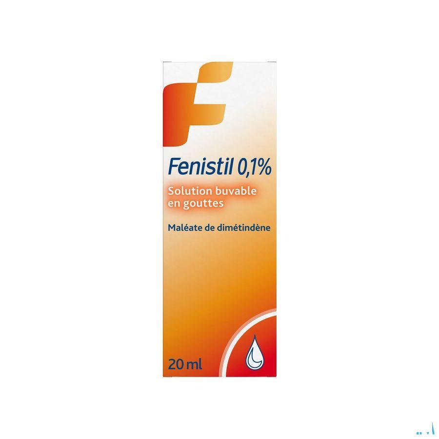 Fenistil 0,1% Drinkbare Oplossing 1 mg/ml Druppels 20 ml
