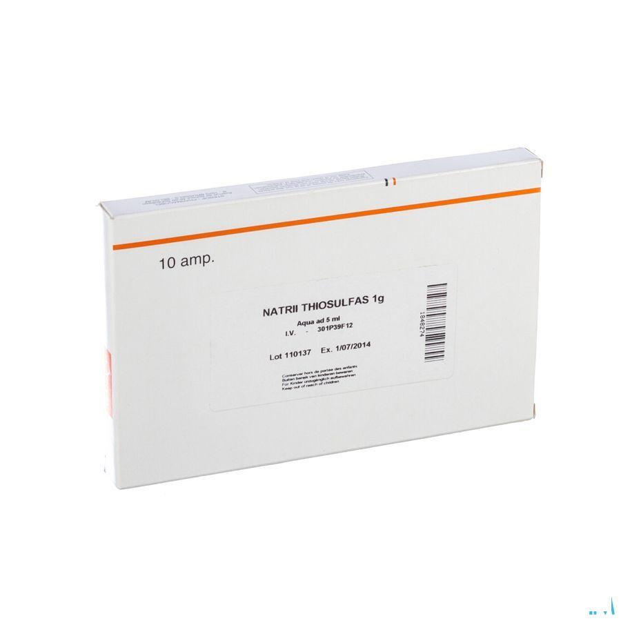 Sodium Thiosulf. Iv Ampullen 10x1 gr - 5 ml  -  Sterop
