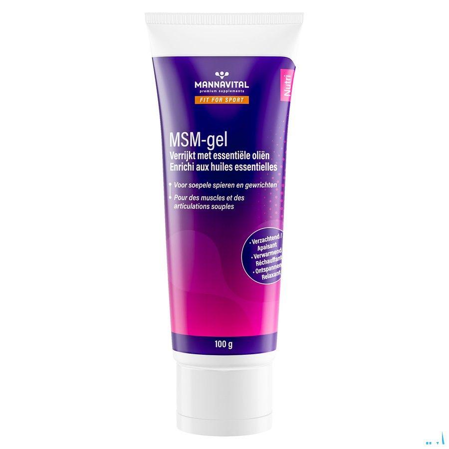 Mannavital Msm-gel Gel 100 gr