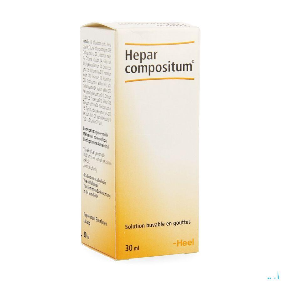 Hepar Compositum Drinkbare Oplossing Druppels 30 ml  -  Heel