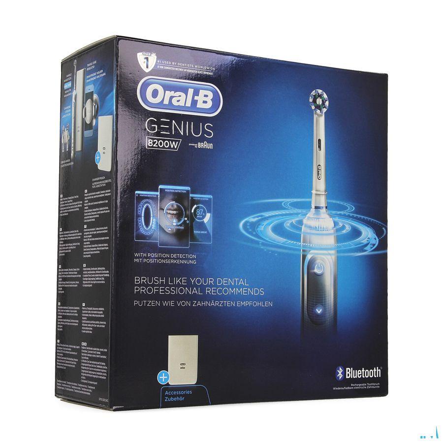 Oral-B Tandenborstel Genius 8200 W Silver