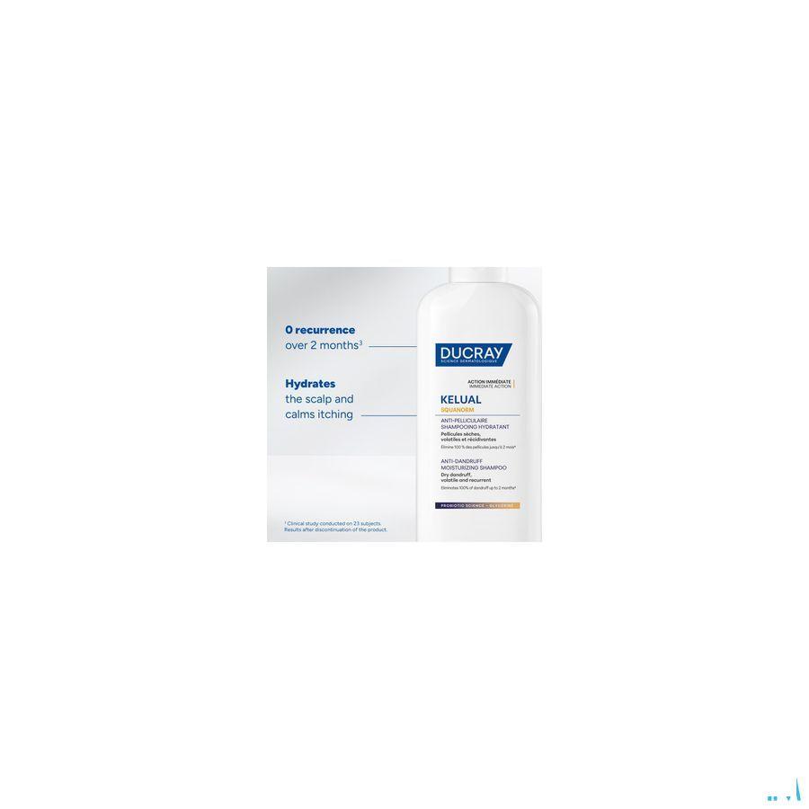 Ducray Kelual Squanorm Shampooing Pellicules Seches 200 ml