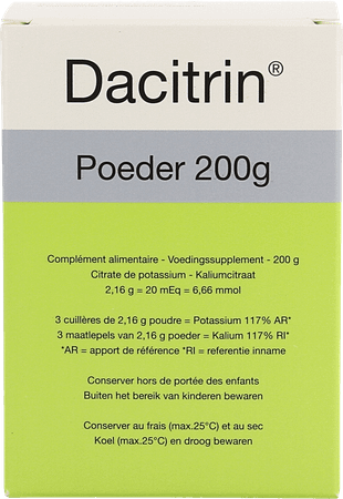 Dacitrin Poeder 200 gr  -  Melphar