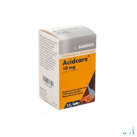 Acidcare 10 mg Sandoz Capsule Maagsapres 14 X 10 mg