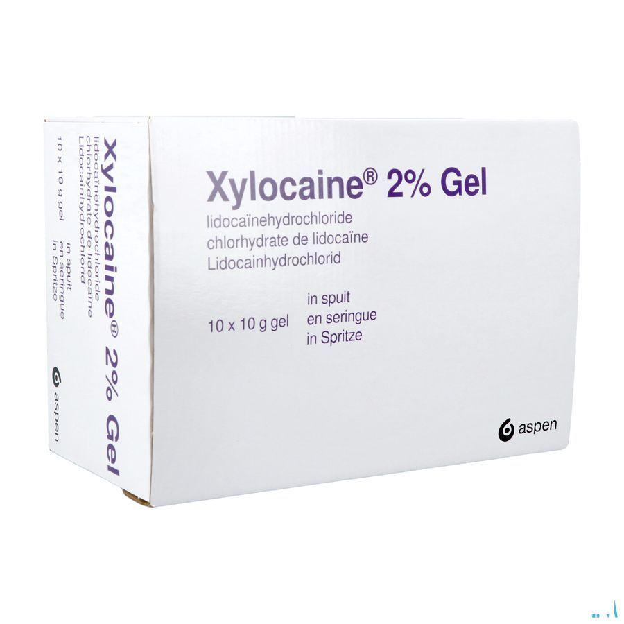 Xylocaine Gel Ser/spuit 10x10 gr 2%