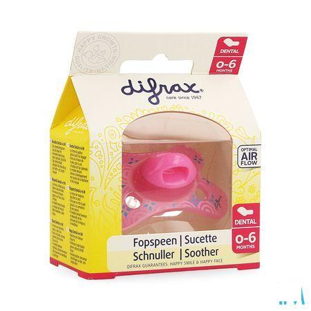 Difrax Fopspeen Sil Mini-dental 0-6m 799  -  Difrax