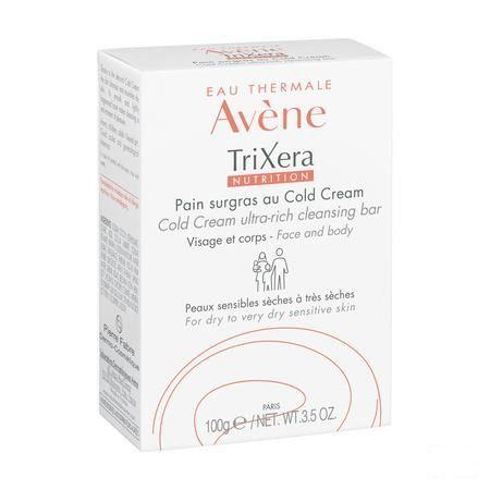 Avene Trixera Nutrit. Reinigend Blok Cold Cream 100 gr  -  Avene