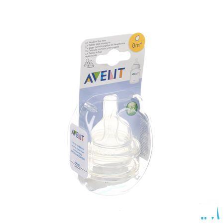 Philips Avent Tetine Nourrisson 1trou 2 Scf631/27  -  Bomedys