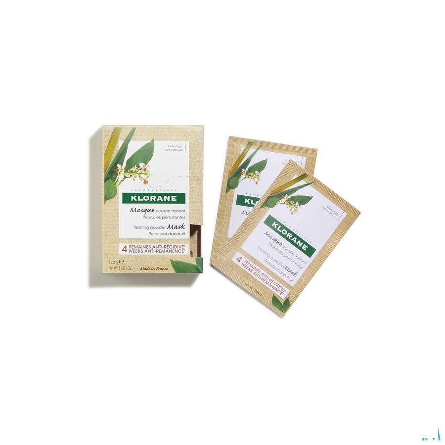 Klorane Capilaire Masker Verzorging Pdr Galanga 8X3G