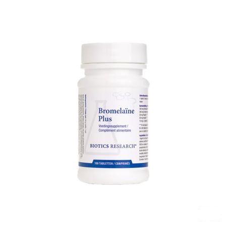 Biotics Bromelaïne Plus 100 tabletten  -  Energetica Natura