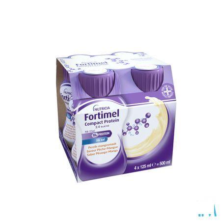 Fortimel Compact Protein 2.4Kcal Perz & Mang 4X125ml