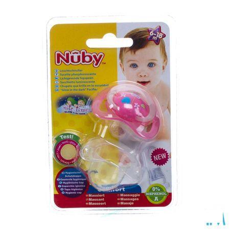 Nuby C Sucette Polyprop. Ortho Lumineuse 6-18m  -  New Valmar