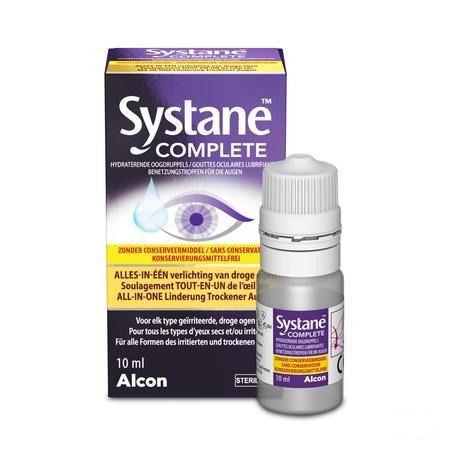 Systane Complete Zonder Bewaarmiddel Flacon 10 ml 
