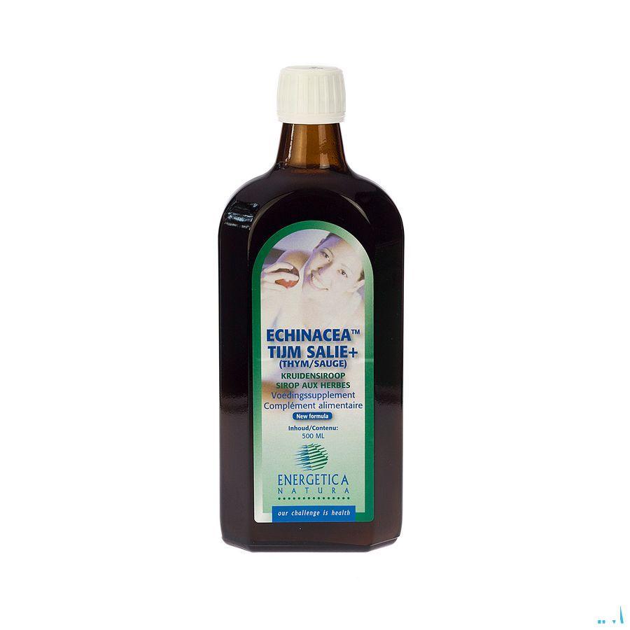 Echinacea Thym-Sauge+ Energetica Sirop 500ml  -  Energetica Natura 