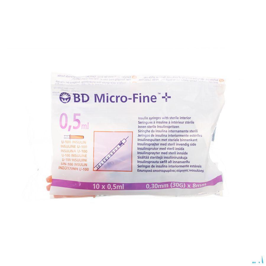 Bd Microfine+ Ins.Spuit 0,5  ml 30G 8,0Mm 10 324825