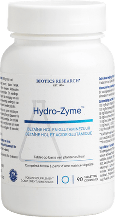Biotics Hydro-Zyme 90 tabletten  -  Energetica Natura
