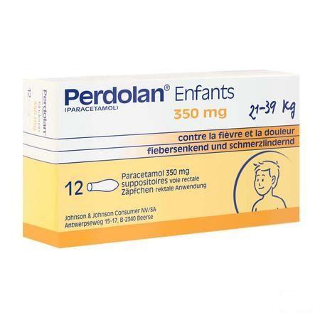 Perdolan Suppo Kind Enf 12x350 mg