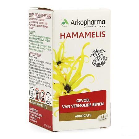 Arkogelules Hamamelis Vegetal 45  -  Arkopharma