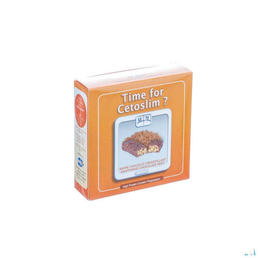 Cetoslim Chocoladereep Dubbel Knapperig 6