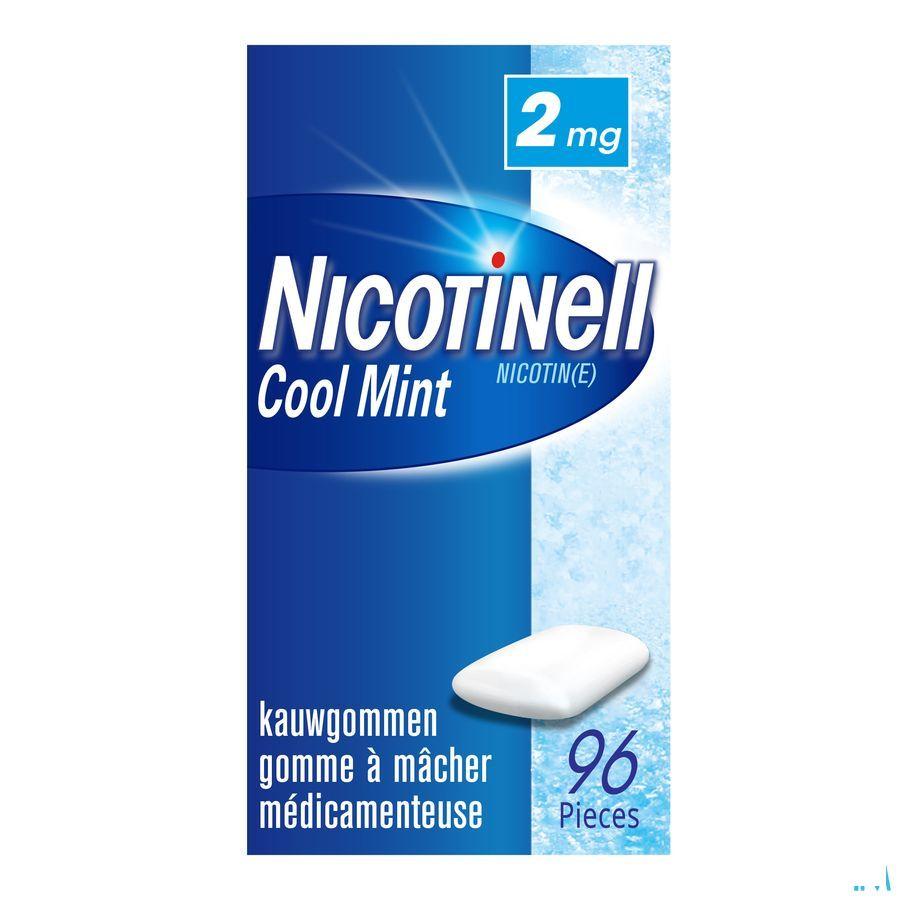 Nicotinell Cool Mint 2 mg Kauwgom 96