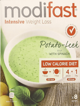 Modifast Potato Leek Soup 8x55 gr  -  Nutrition & Sante