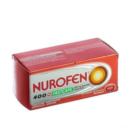 Nurofen 400 FastCapsule Capsule 30 X 400 mg