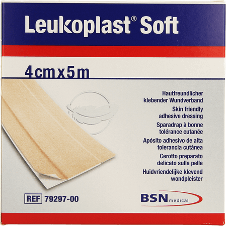 Leukoplast Soft 5mx4cm 1