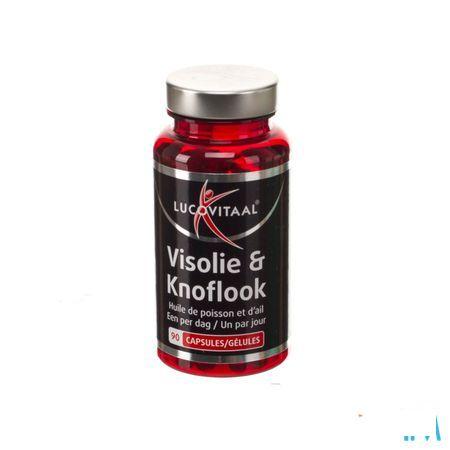 Lucovitaal Visolie En Knoflook Capsule 90