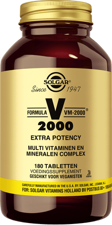 Solgar Vm-2000 Tabletten 180  -  Solgar Vitamins