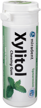 Miradent Chewing Gum Xylitol Menthe Verte Ss 30  -  Eureka Pharma