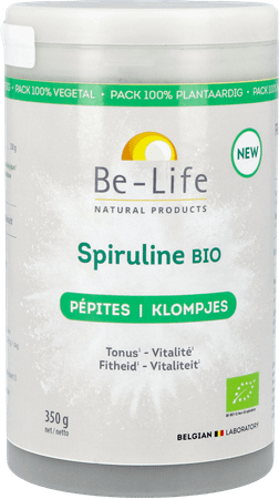 Spiruline Bio Pdr Be Life Pot 350 g  -  Be-Life