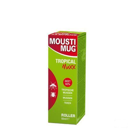 Moustimug Tropical Maxx 50% Deet Rol.50 ml