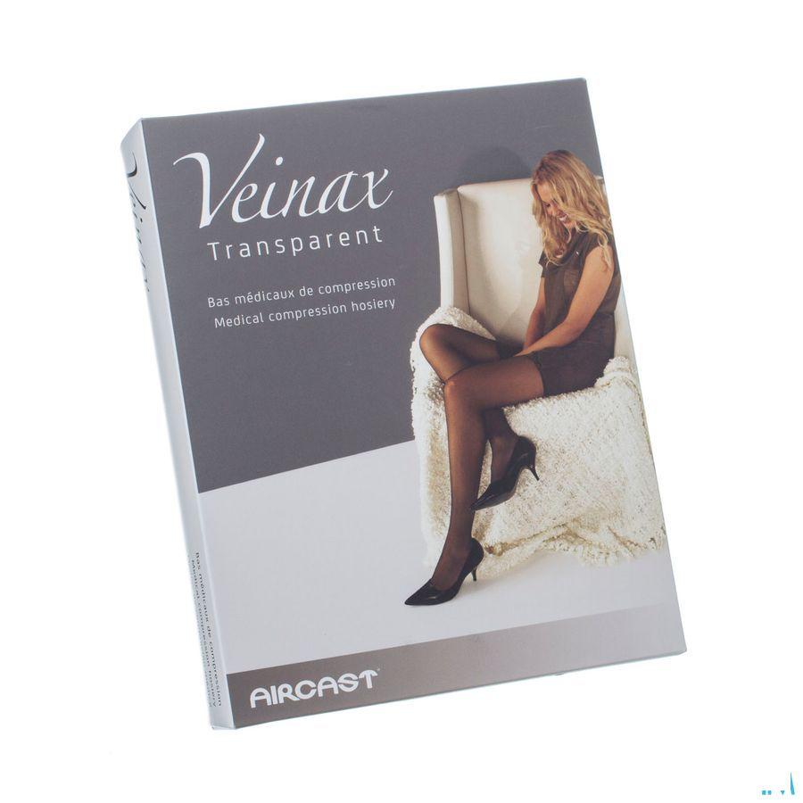 Veinax Hold-ups Transparant 2 Lang Beige Maat 4