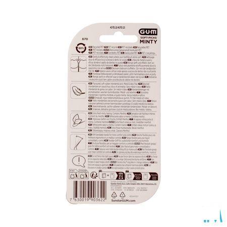 Gum Soft Picks Minty Medium 40